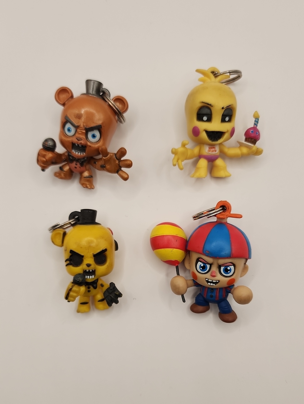 Yellow Chica Keychain Figure - Kids Action Toy